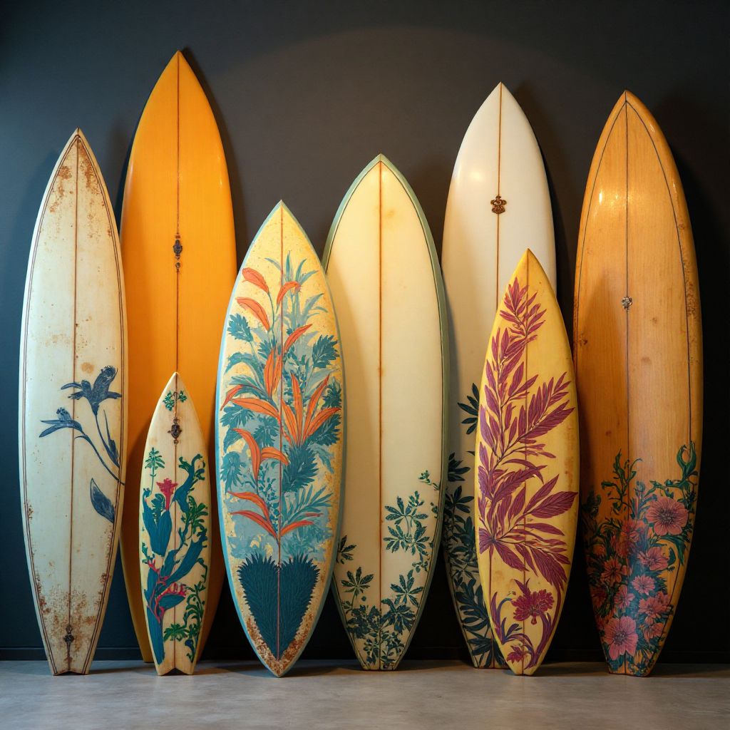 Surfboard collection