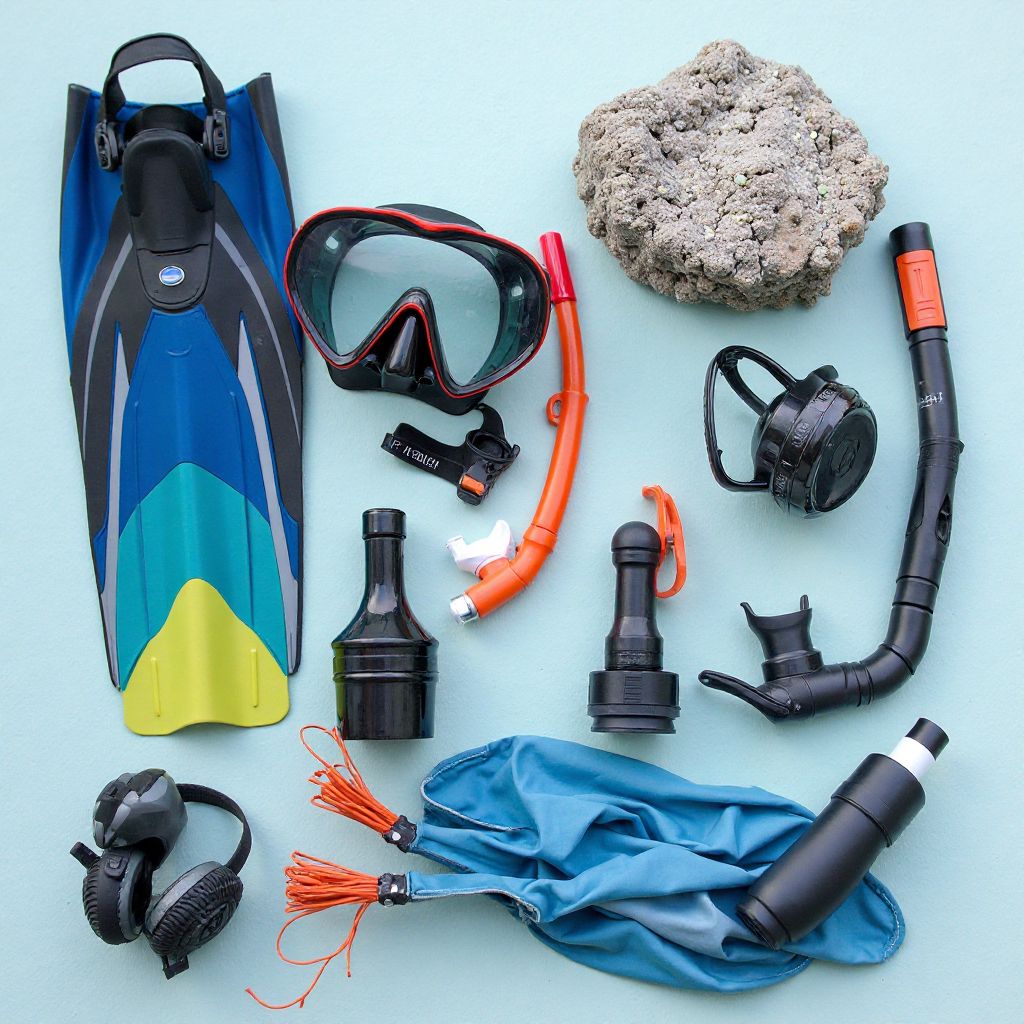 Snorkeling gear