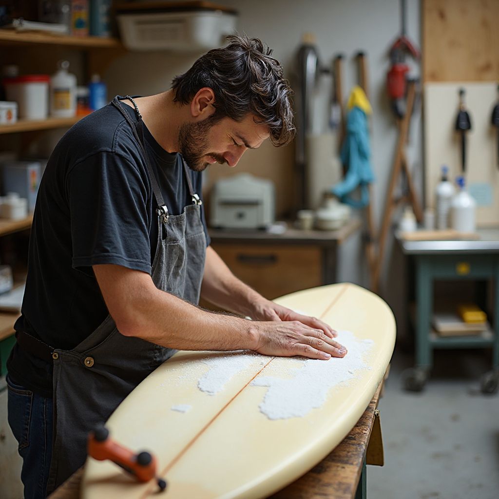 Surfboard maintenance